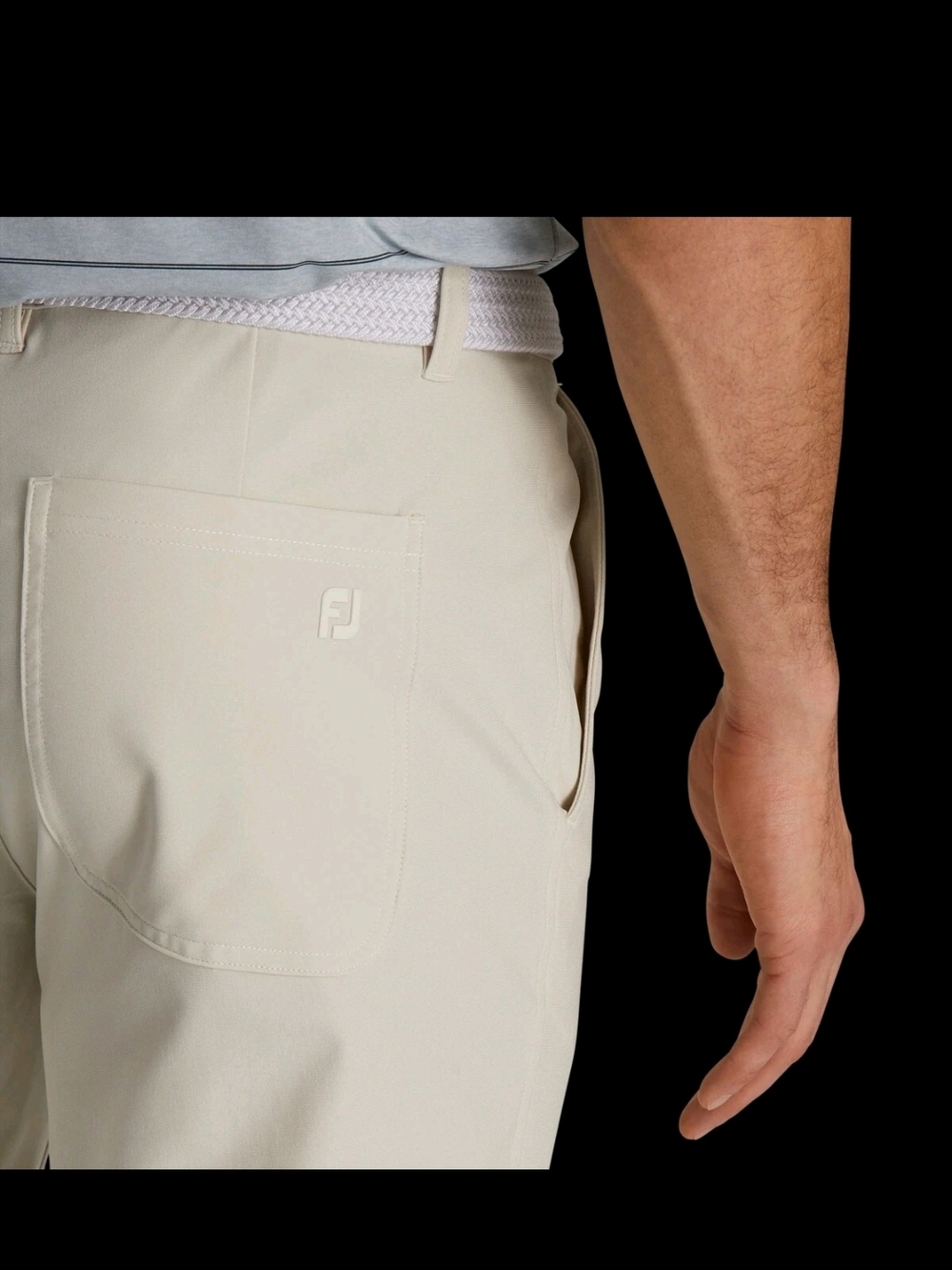 FootJoy Men's Golf Pants in Stone Color.  Sz 35x30